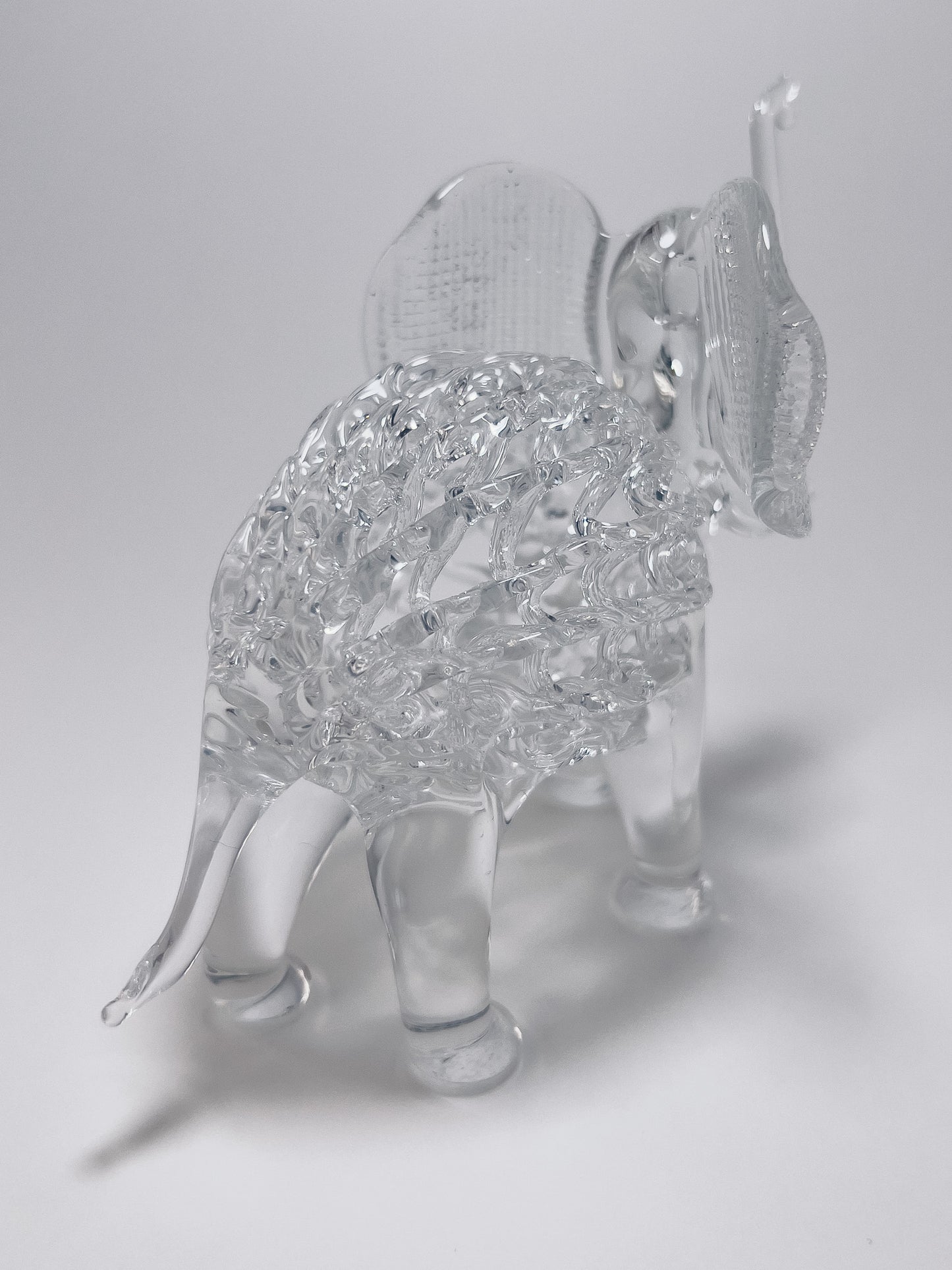 Üvegcsipke elefánt